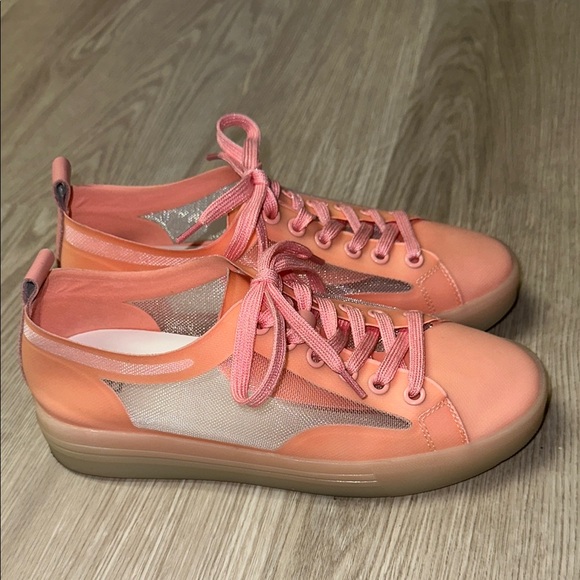 bp Women's Pink Sneakers - Picture 2 of 3
